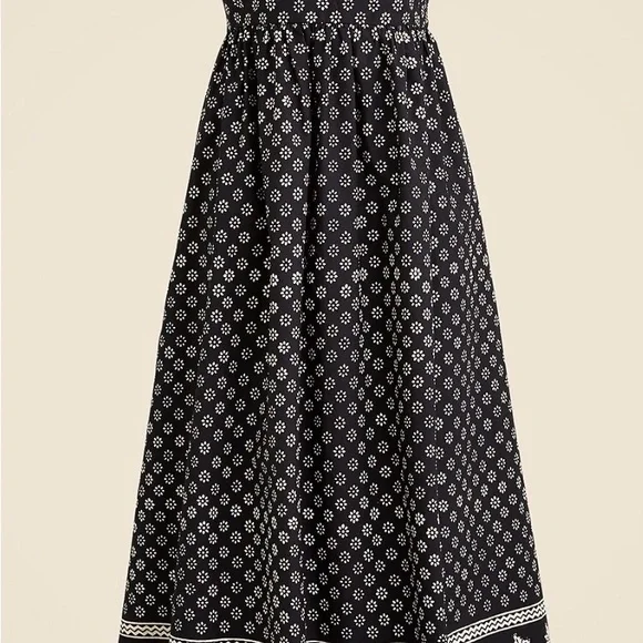 J. Crew Poplin Midi Dress - Picture 4 of 5
